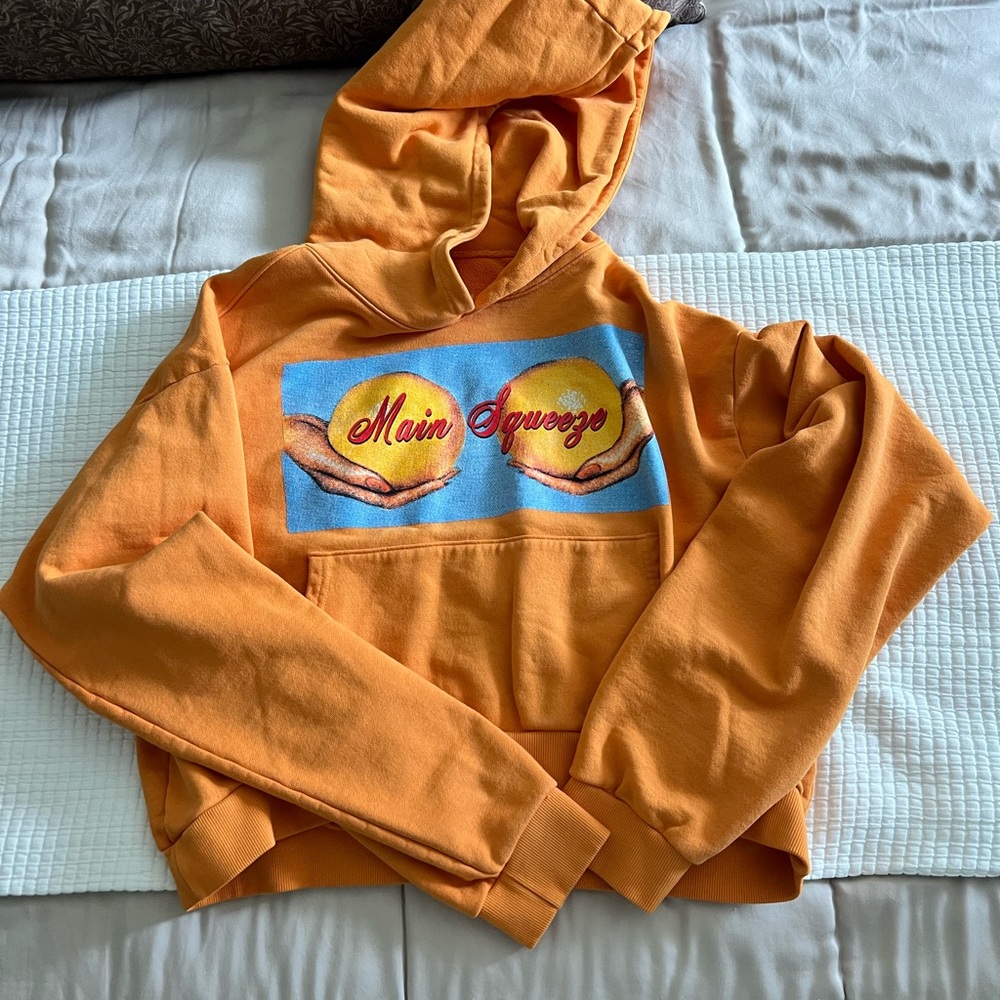 Orange 'Main Squeeze' Hoodie